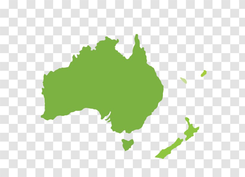 Australia World Map - Cartography Transparent PNG