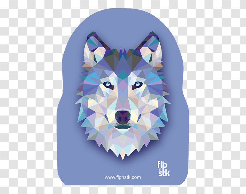 Gray Wolf Geometry Polygon Animal - Art - Pack Transparent PNG