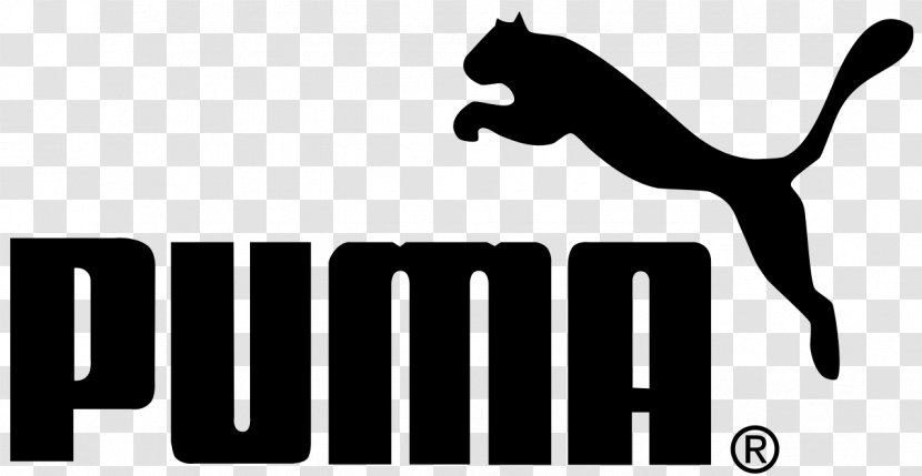 Puma Logo Brand Clothing - Rudolf Dassler - Black And White Transparent PNG