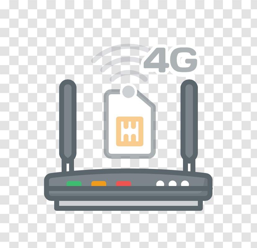 Wireless Router 4G Modem Mobile Broadband - Technology - Backup Transparent PNG