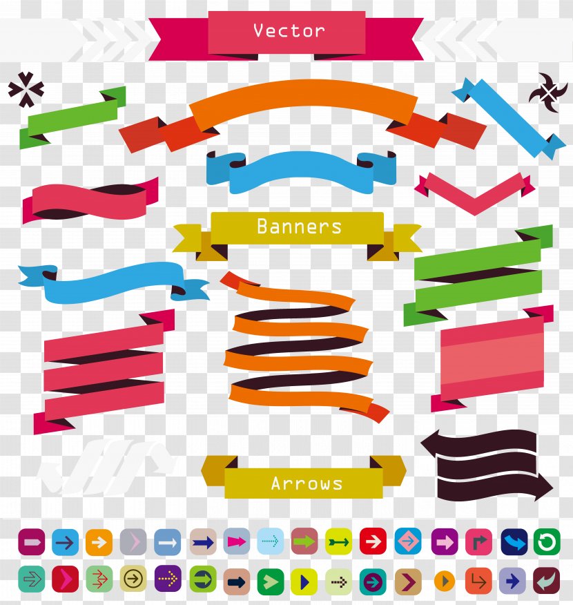 Graphic Design Designer - Brand - Color Ribbon Vector Material Label Transparent PNG