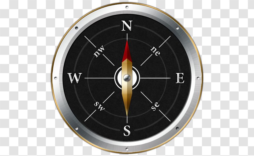 Compass Clock - Gauge - Design Transparent PNG