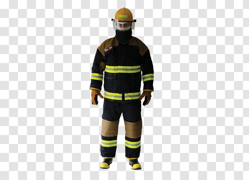 Firefighter Personal Protective Equipment Fire Protection Junta Nacional De Cuerpos Bomberos Chile Security - Bunker Gear Transparent PNG