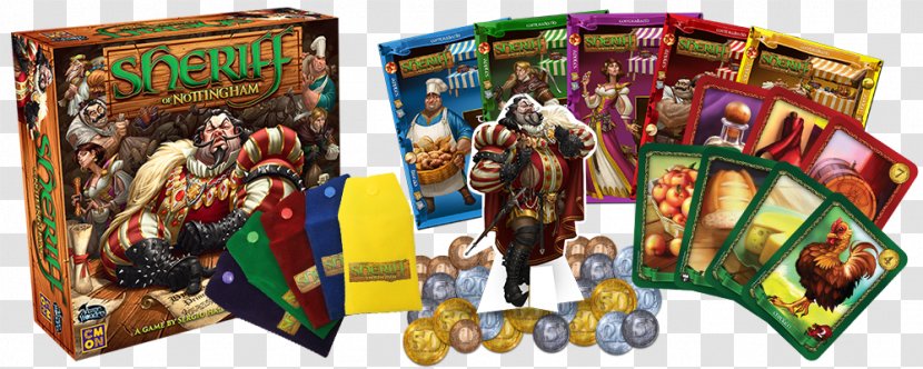 The Sheriff Of Nottingham Board Game - Legends Andor Transparent PNG