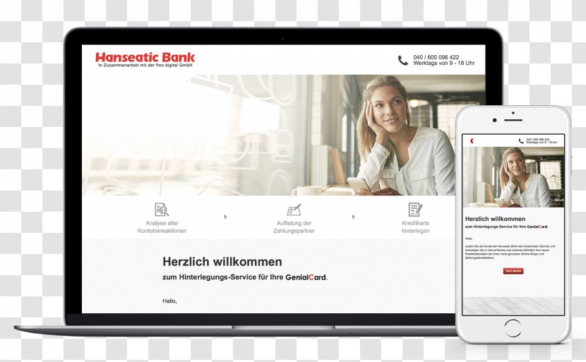 Hanseatic Bank Credit Card Consumer Private Transparent PNG