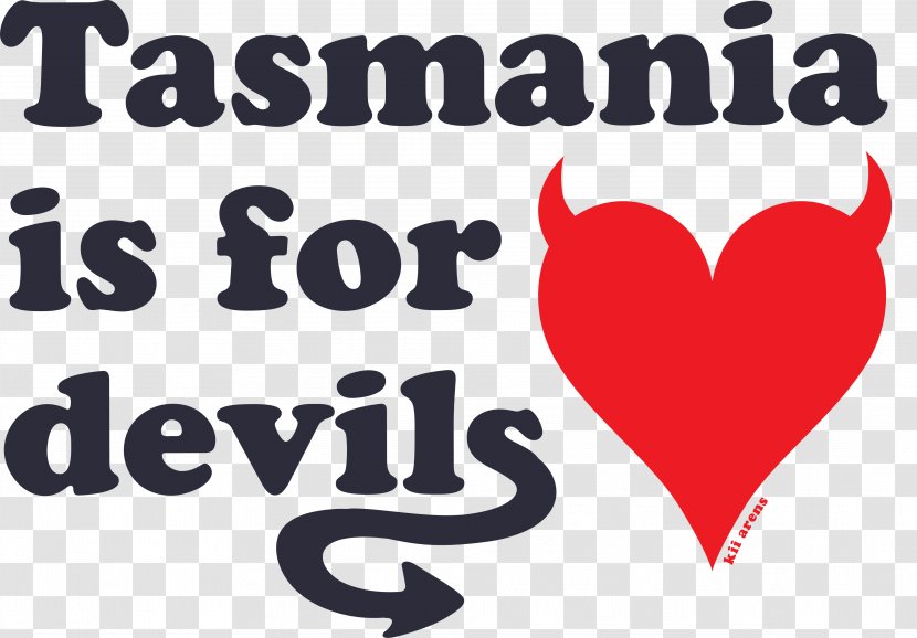 Logo Brand Tasmania Price - Heart - TasMANIAN Transparent PNG