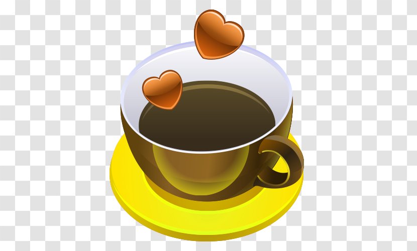 Coffee Tea Cappuccino Espresso Cafe - Cartoon Transparent PNG