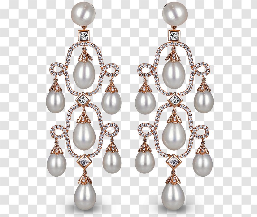 Pearl Earring Jewellery Brilliant Jacob & Co - Gemstone - Chandelier Earrings Transparent PNG