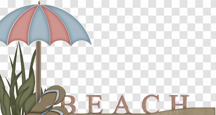 Sandy Beach Umbrella Computer File - Beautiful Transparent PNG