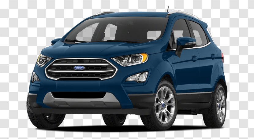2018 Ford EcoSport SES SUV Car Sport Utility Vehicle Titanium Transparent PNG