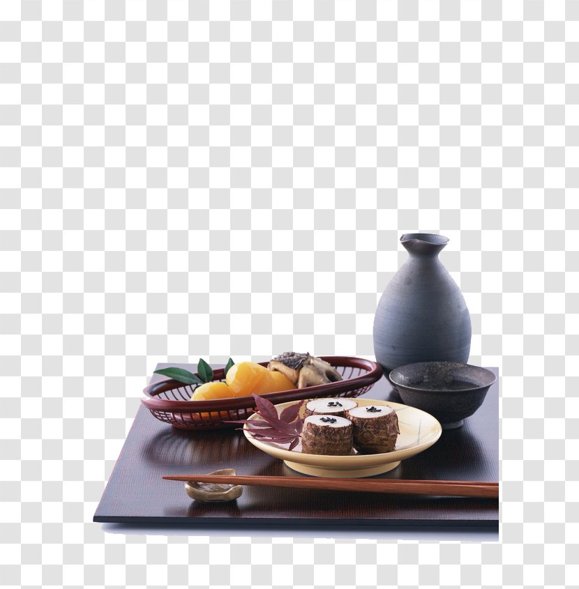 Japanese Cuisine Sake Shu014dchu016b Sushi Soju - Sashimi - Tea Transparent PNG