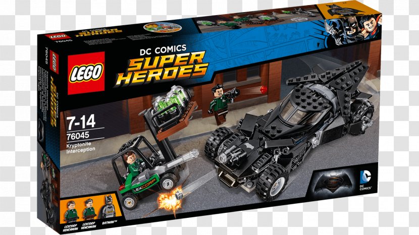 Lego Batman 2: DC Super Heroes LEGO 76045 Comics Kryptonite Interception - Group Transparent PNG
