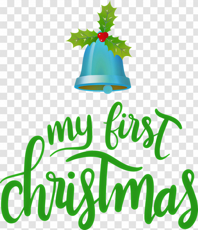 My First Christmas Transparent PNG