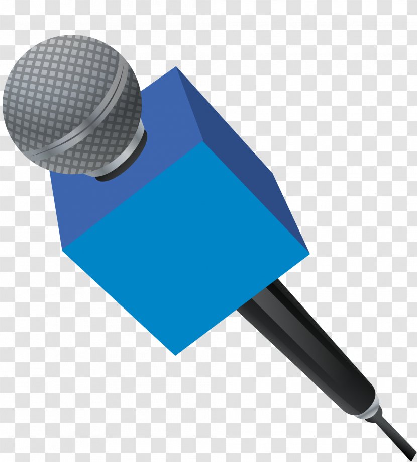 Journalism Journalist Download - Audio - Vector Hand-painted Microphone Transparent PNG