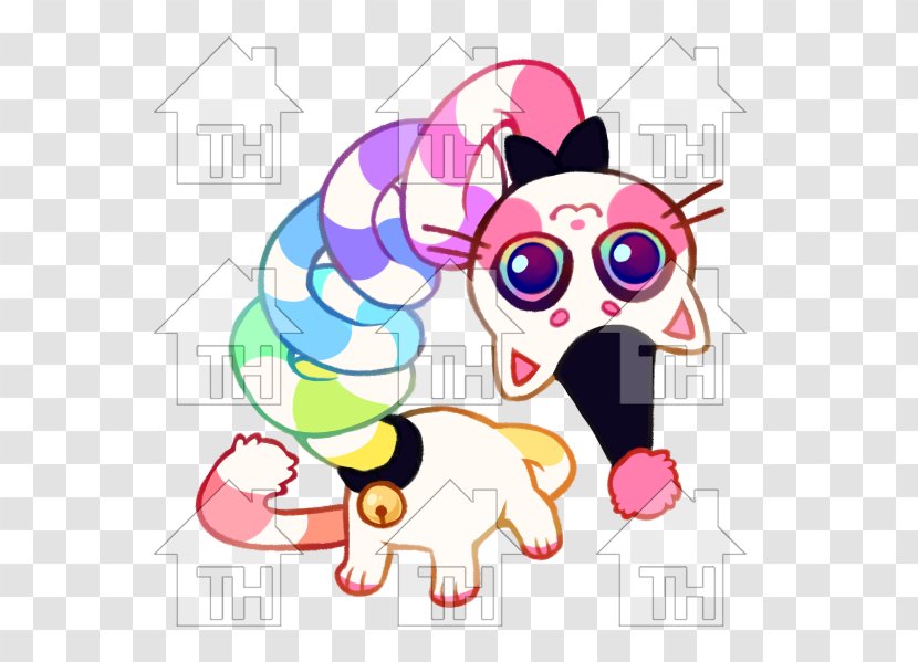 Pink M Cartoon Clip Art - Cat In Box Transparent PNG