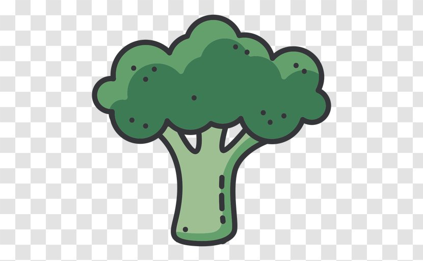 Broccoli Slaw Vegetarian Cuisine Food - Symbol Transparent PNG