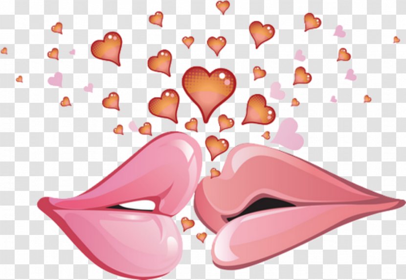 Valentine's Day Desktop Wallpaper International Kissing Heart Clip Art - Petal Transparent PNG