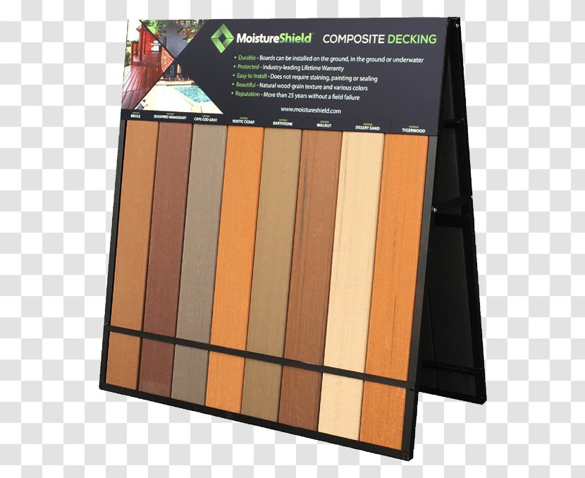 Deck Wood Stain Composite Lumber Varnish - Display Board Transparent PNG