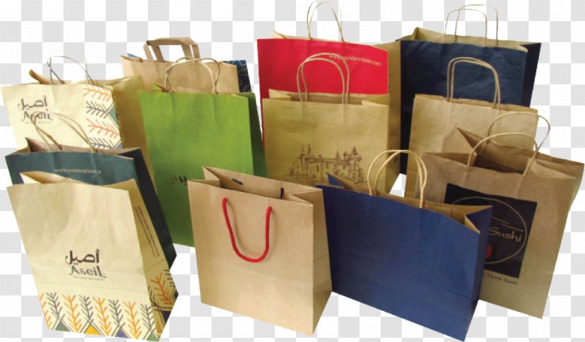 Kraft Paper Bag Shopping Bags & Trolleys Printing Transparent PNG
