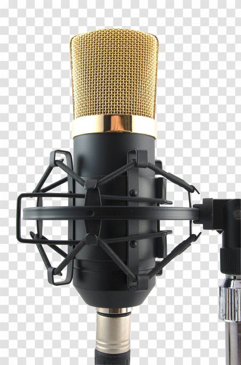 Microphone Recording Studio Photography - Watercolor - Mic Transparent PNG