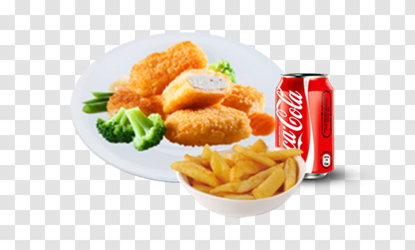 French Fries Pizza McDonald's Chicken McNuggets Fizzy Drinks Barbecue Sauce - Potato Transparent PNG