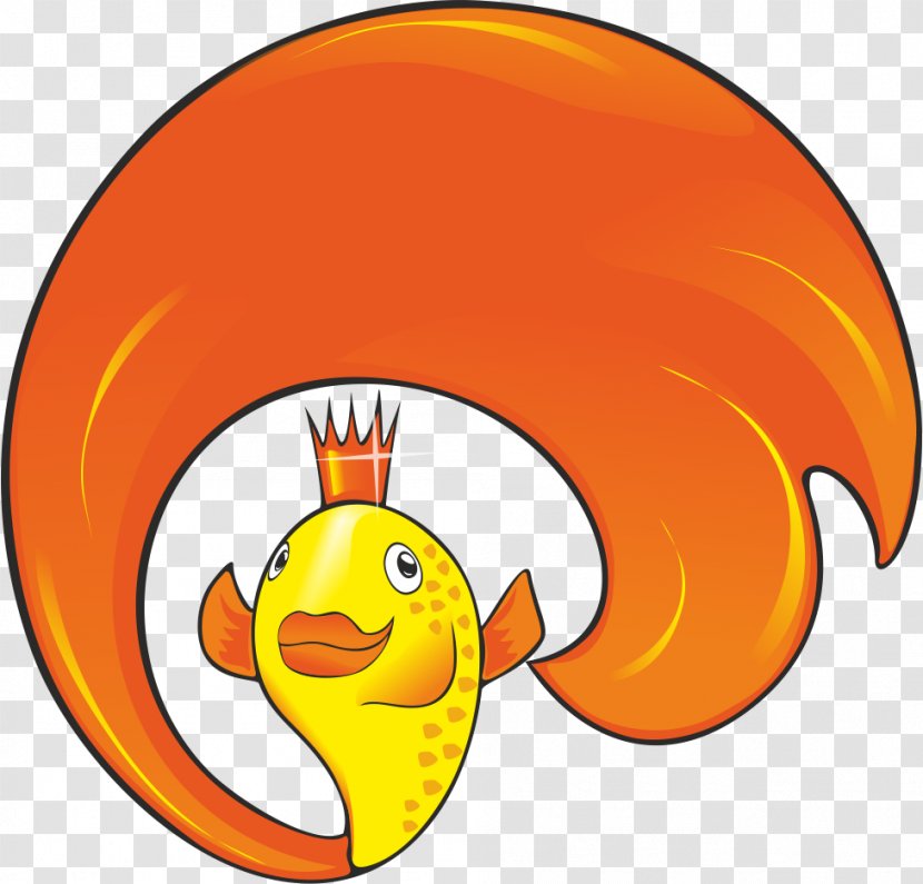 Clip Art Goldfish Image - Information - Starvation Background Transparent PNG