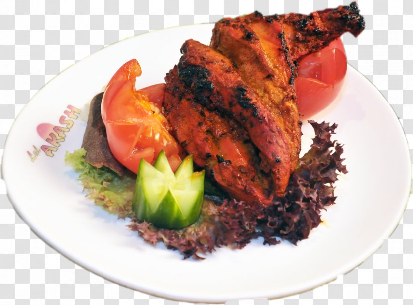 Tandoori Chicken Recipe Garnish Food Transparent PNG