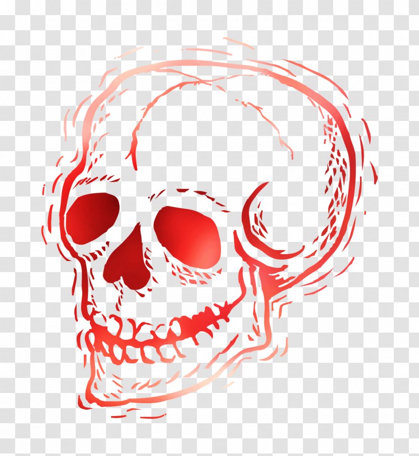 Nose Illustration Clip Art Skull Jaw - Redm - Head Transparent PNG