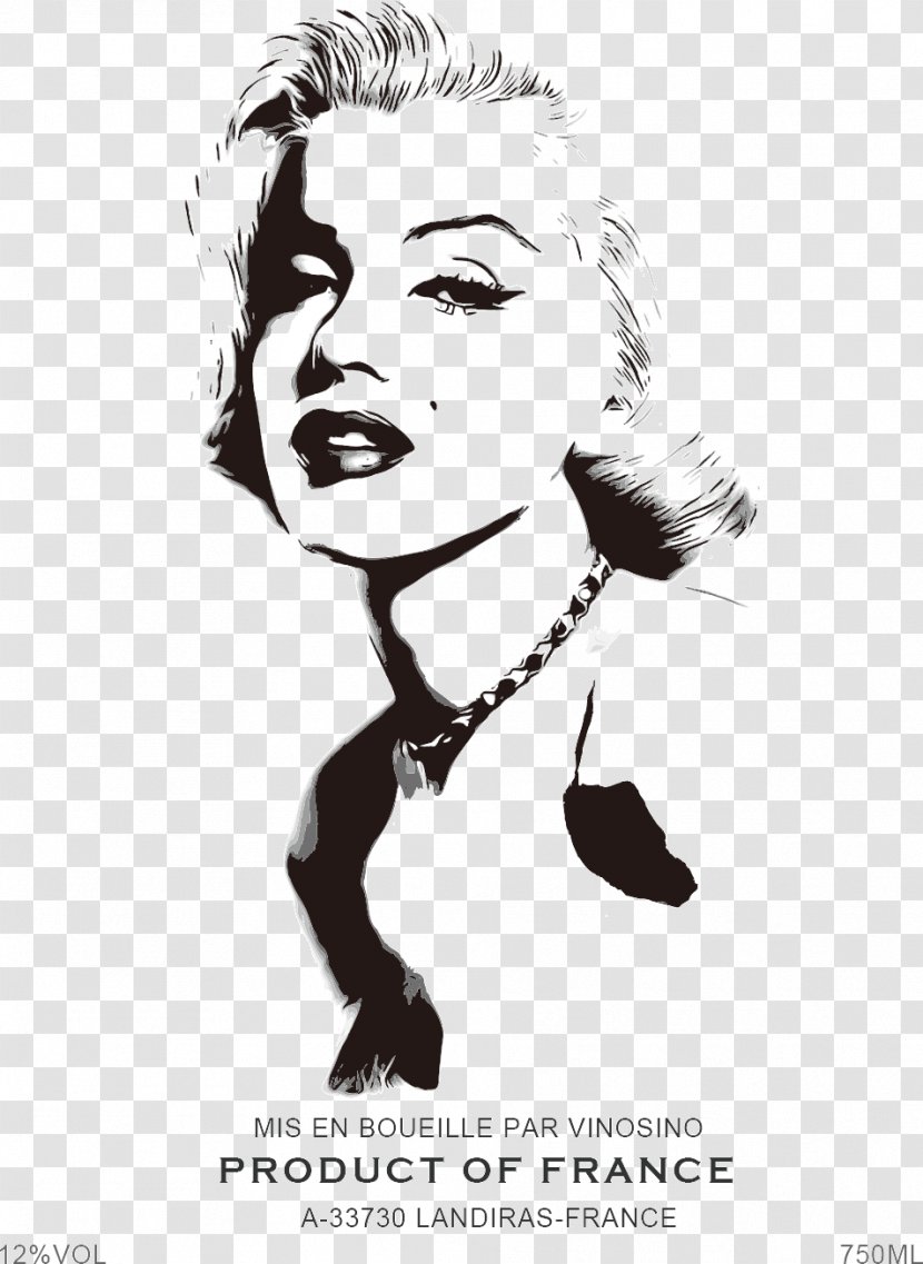 Marilyn Monroe - Illustration - Couch Transparent PNG