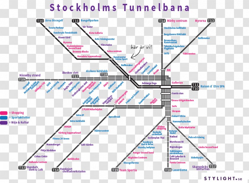 Stockholm Line Point Angle Diagram - Parallel Transparent PNG