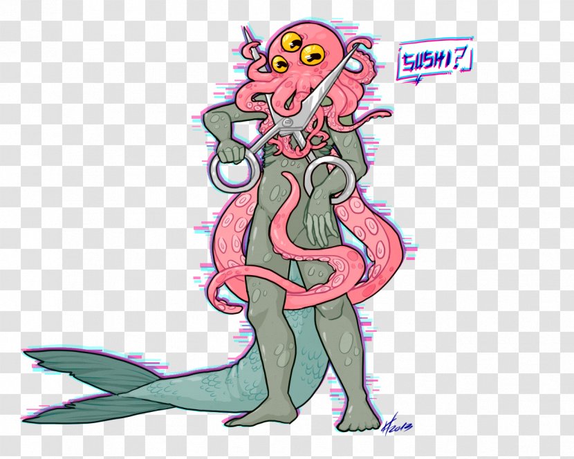 Mammal Mermaid Pink M Clip Art - Watercolor Transparent PNG
