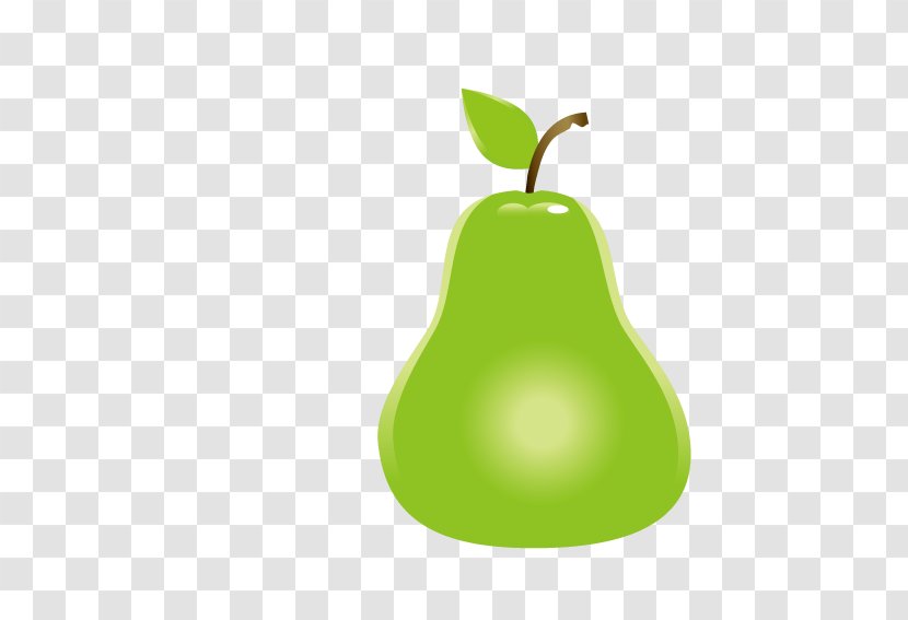 European Pear Euclidean Vector Green - Pears Transparent PNG