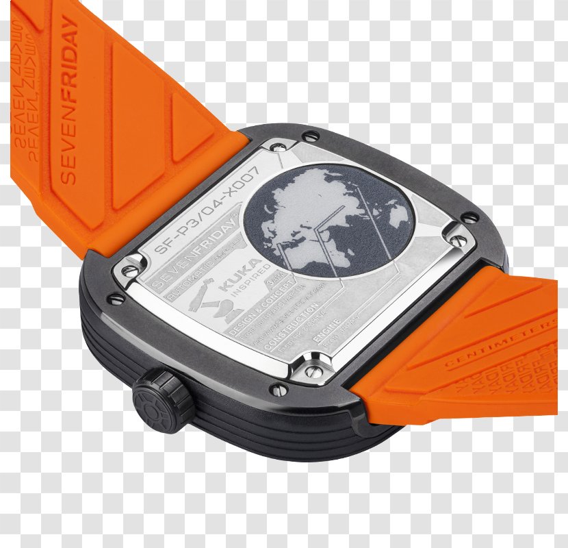 SevenFriday KUKA Watch Robot Steel - Welding Transparent PNG