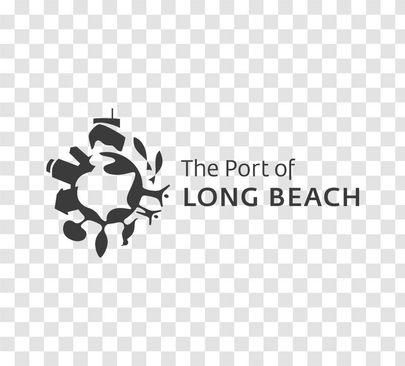 Port Of Long Beach Los Angeles Business Logo Transparent PNG