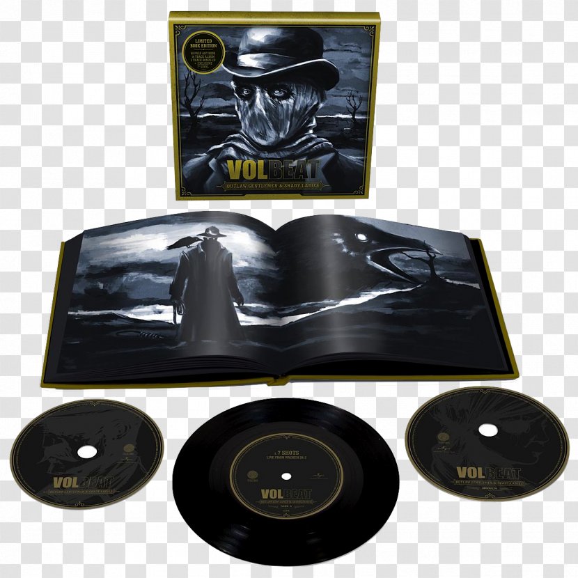 Outlaw Gentlemen & Shady Ladies Volbeat Beyond Hell/Above Heaven Seal The Deal Let's Boogie Album - Phonograph Record - Price Transparent PNG