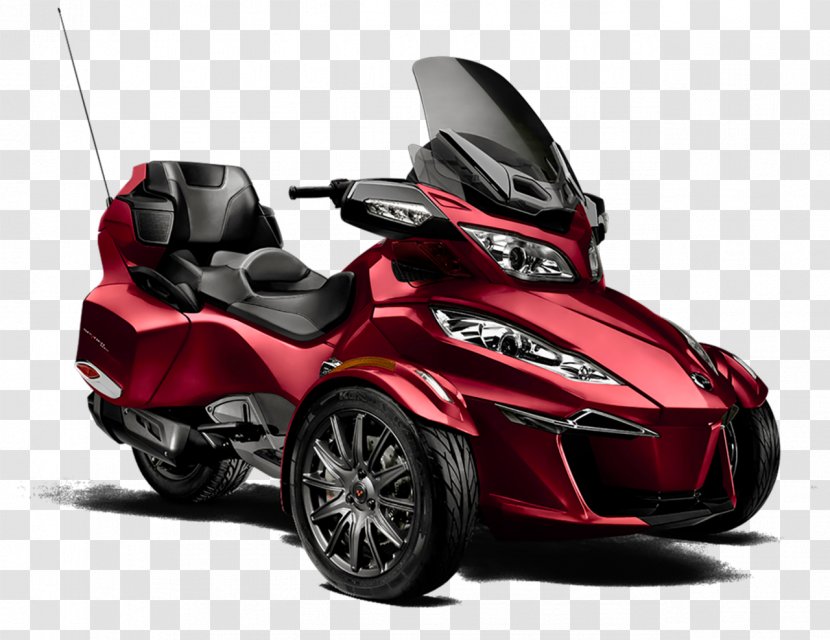 Car BRP Can-Am Spyder Roadster Motorcycles Three-wheeler - Model Transparent PNG