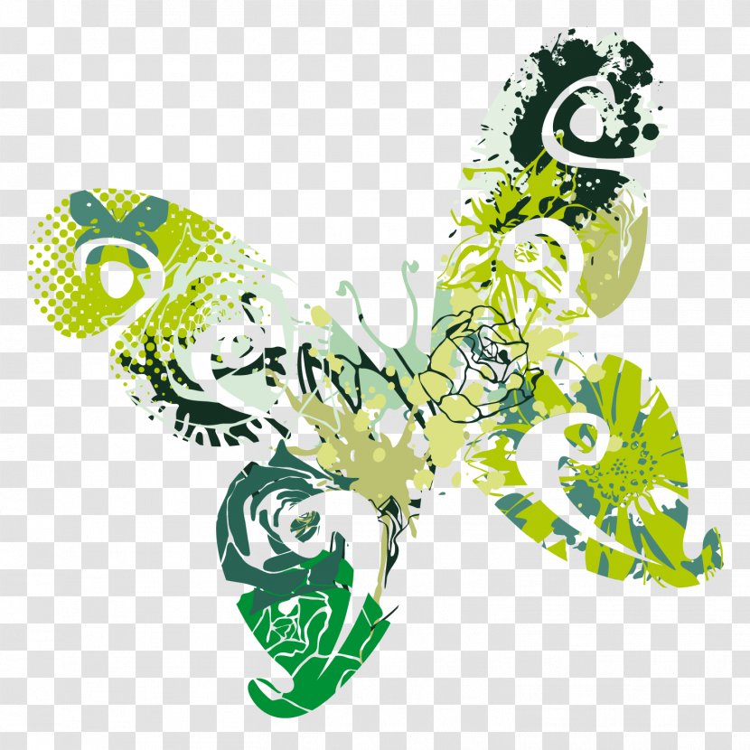 Butterfly Drawing - Pollinator Transparent PNG