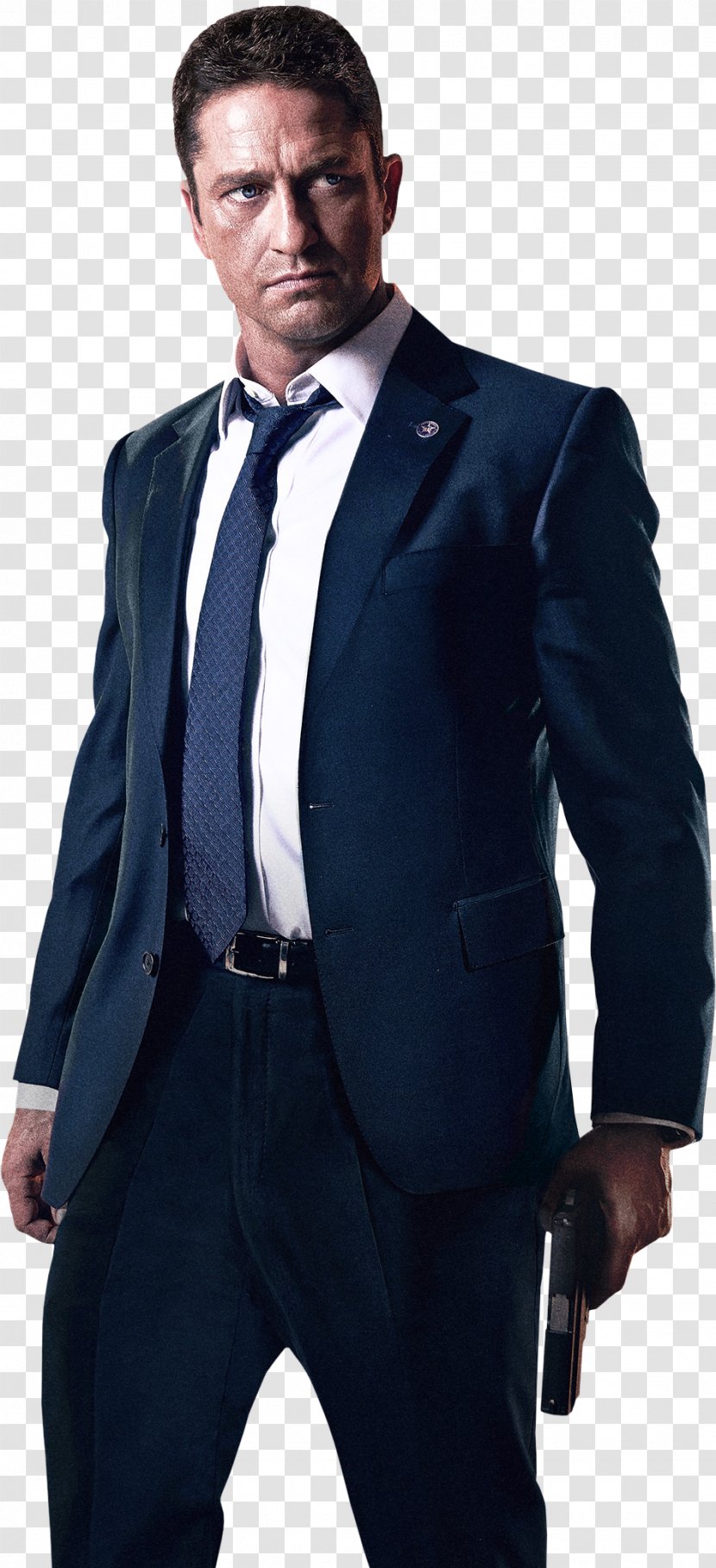 Gerard Butler London Has Fallen Mike Banning Series - Formal Wear Transparent PNG