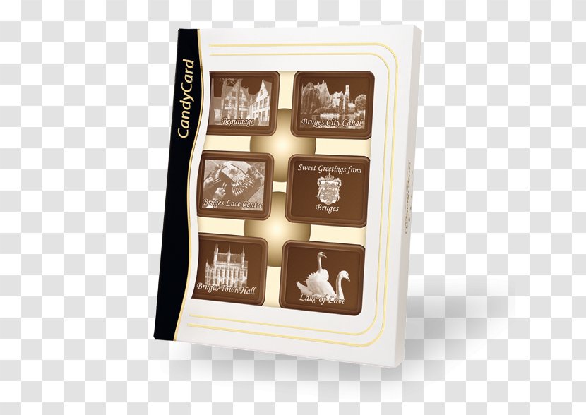 White Chocolate Praline Milk Dark - Candy Card Transparent PNG