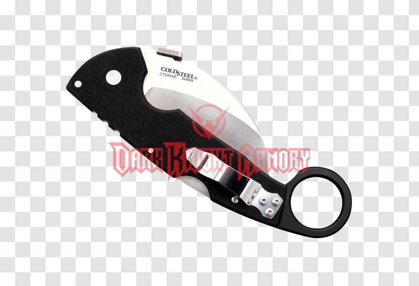 Pocketknife Cold Steel Blade Karambit - Knife Transparent PNG