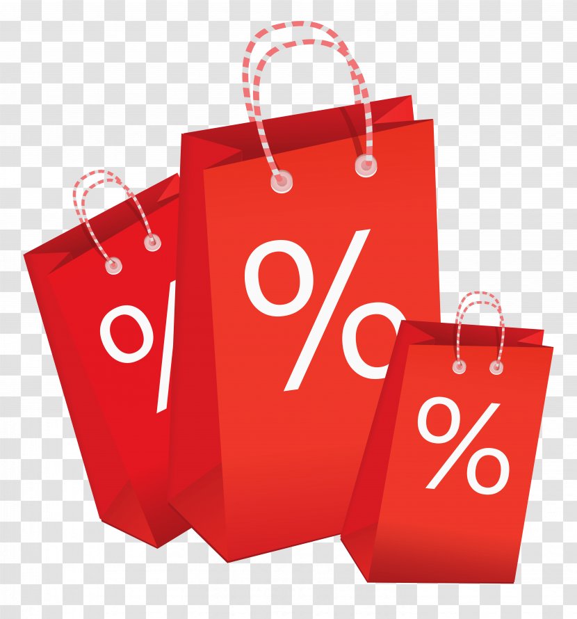 Shopping Cart Sales Clip Art - Gift - Shoping Bag With Discount Tag Image Transparent PNG