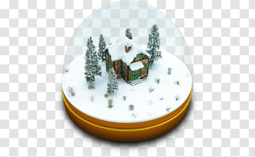 Christmas Ornament Winter - Crystal Ball - Xmas Snow Globe Transparent PNG