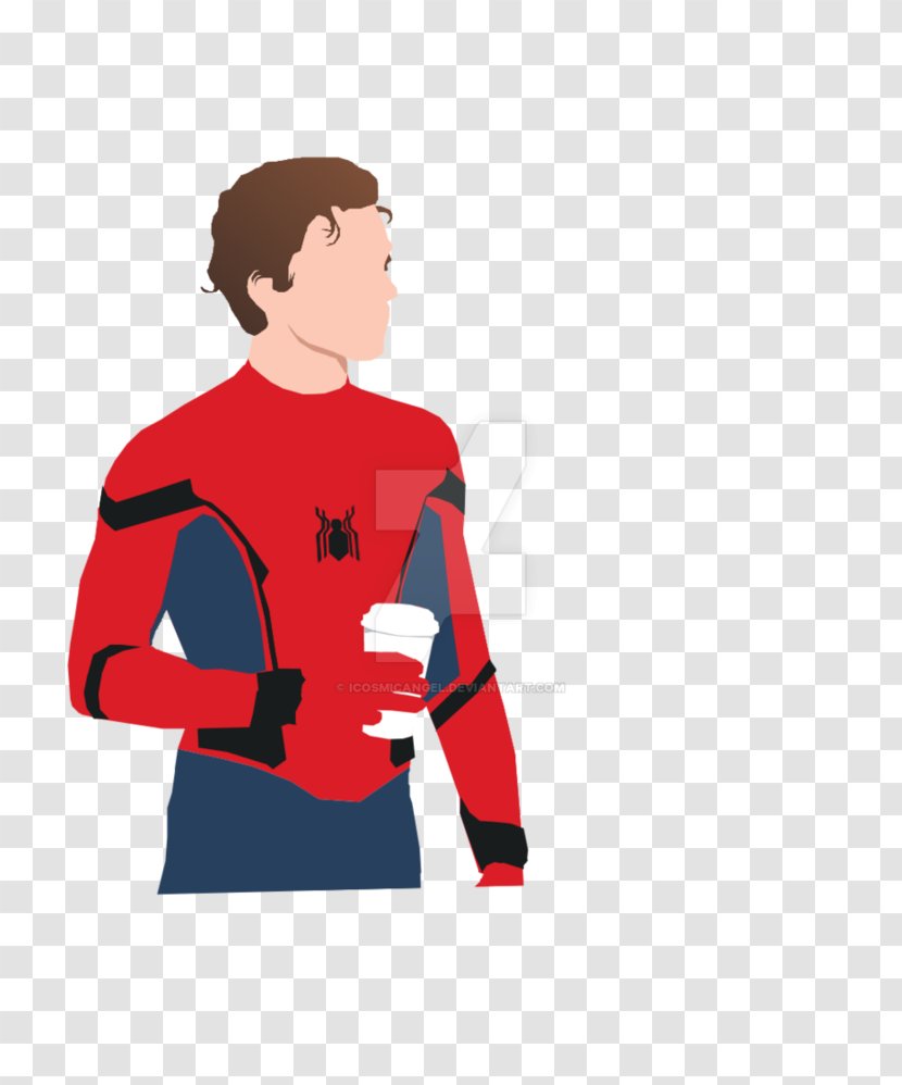 Spider-Man: Homecoming Film Series Pop Art - Silhouette - Tom Holland Transparent PNG