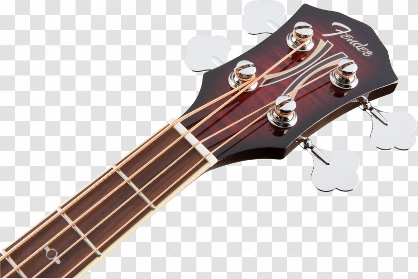 Bass Guitar Acoustic Fender T-Bucket 300 CE Acoustic-Electric - Flower Transparent PNG