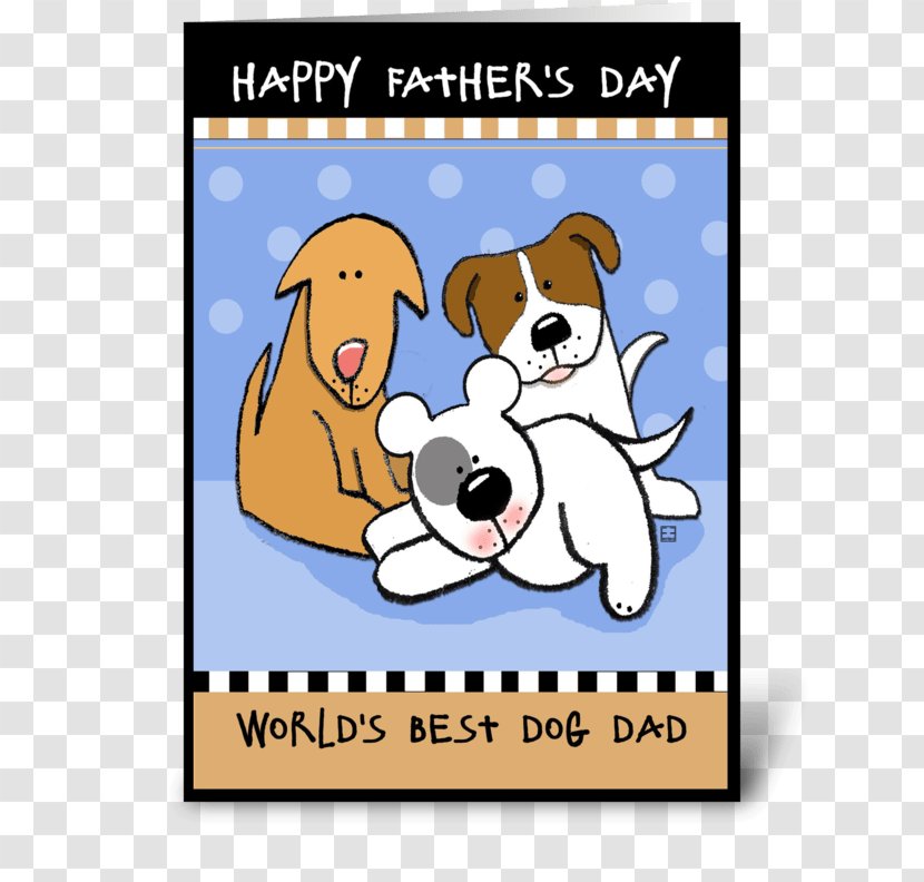 Cat Father's Day Greeting & Note Cards Dog - Text Transparent PNG