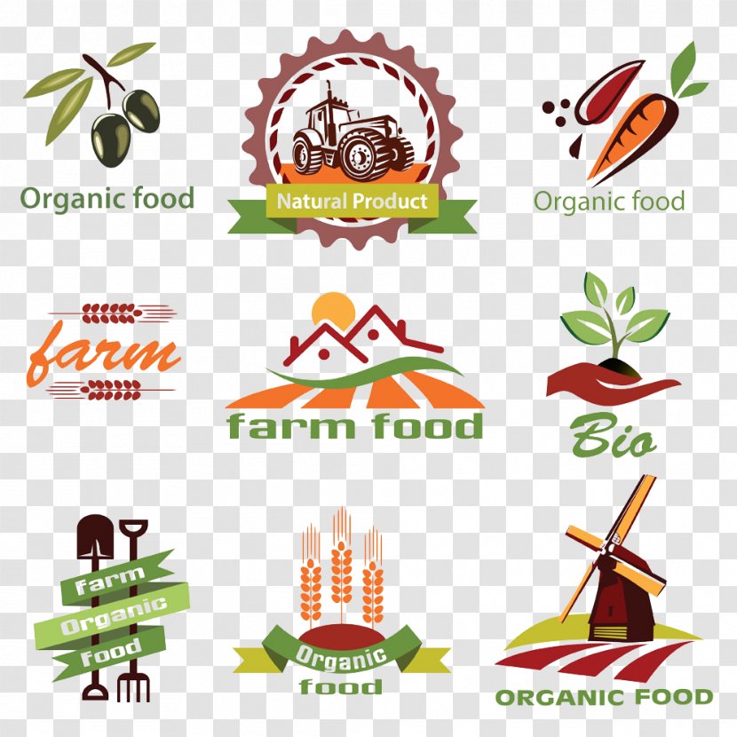 Farm Agriculture Label Sticker - Farming Flag Transparent PNG