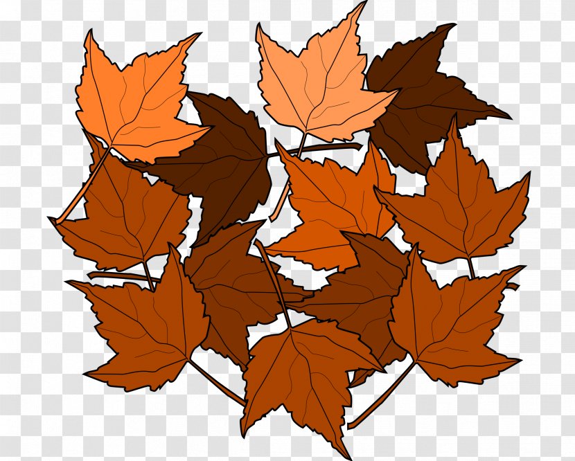 Autumn Leaf Color Clip Art - Dead Leaves Transparent PNG
