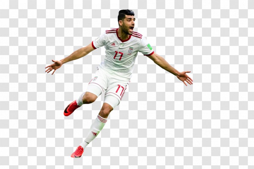 2018 World Cup Iran National Football Team 3D Rendering Player Transparent PNG