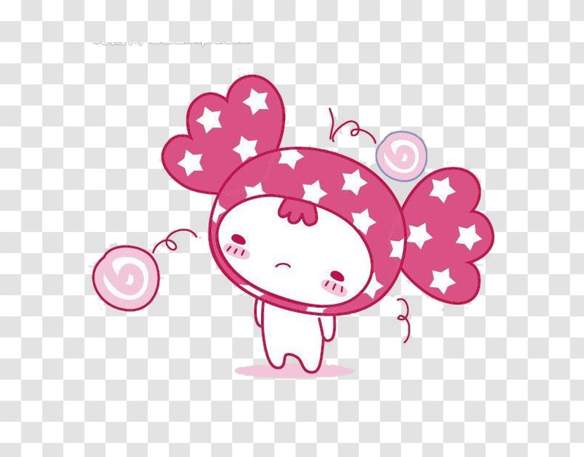 Lollipop Candy Cartoon - Cute Transparent PNG
