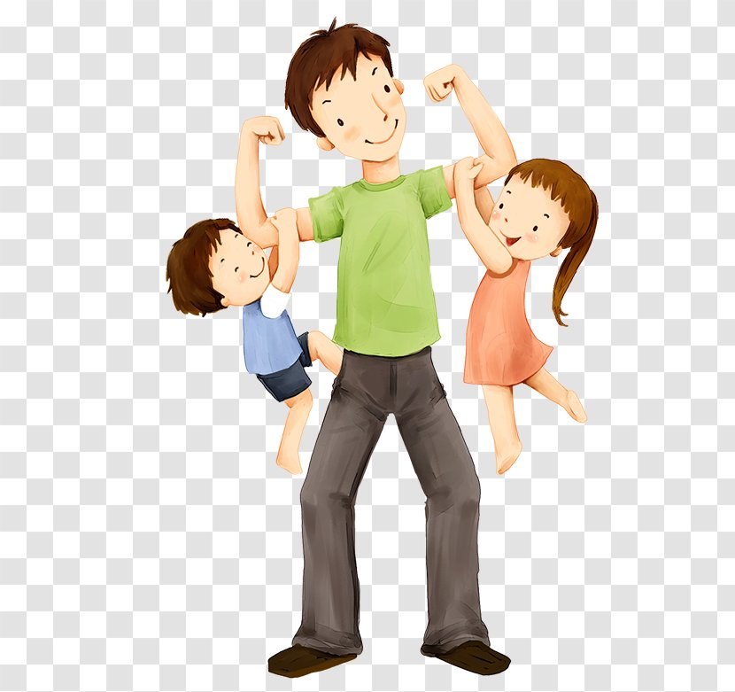 Father's Day Child Vector Graphics Illustration - Drawing - Father Transparent PNG